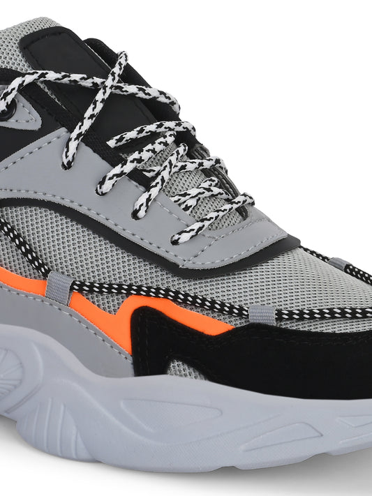 Shock Absorbing Grey Sports shoes