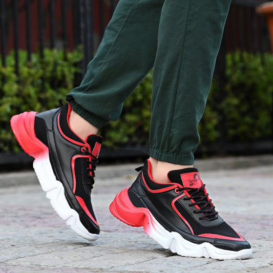 Rising WOLVES red Sports Shoes